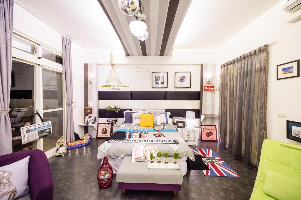 巴黎villa 主題派對k歌 Bbq 麻將包棟 Luodong Extérieur photo