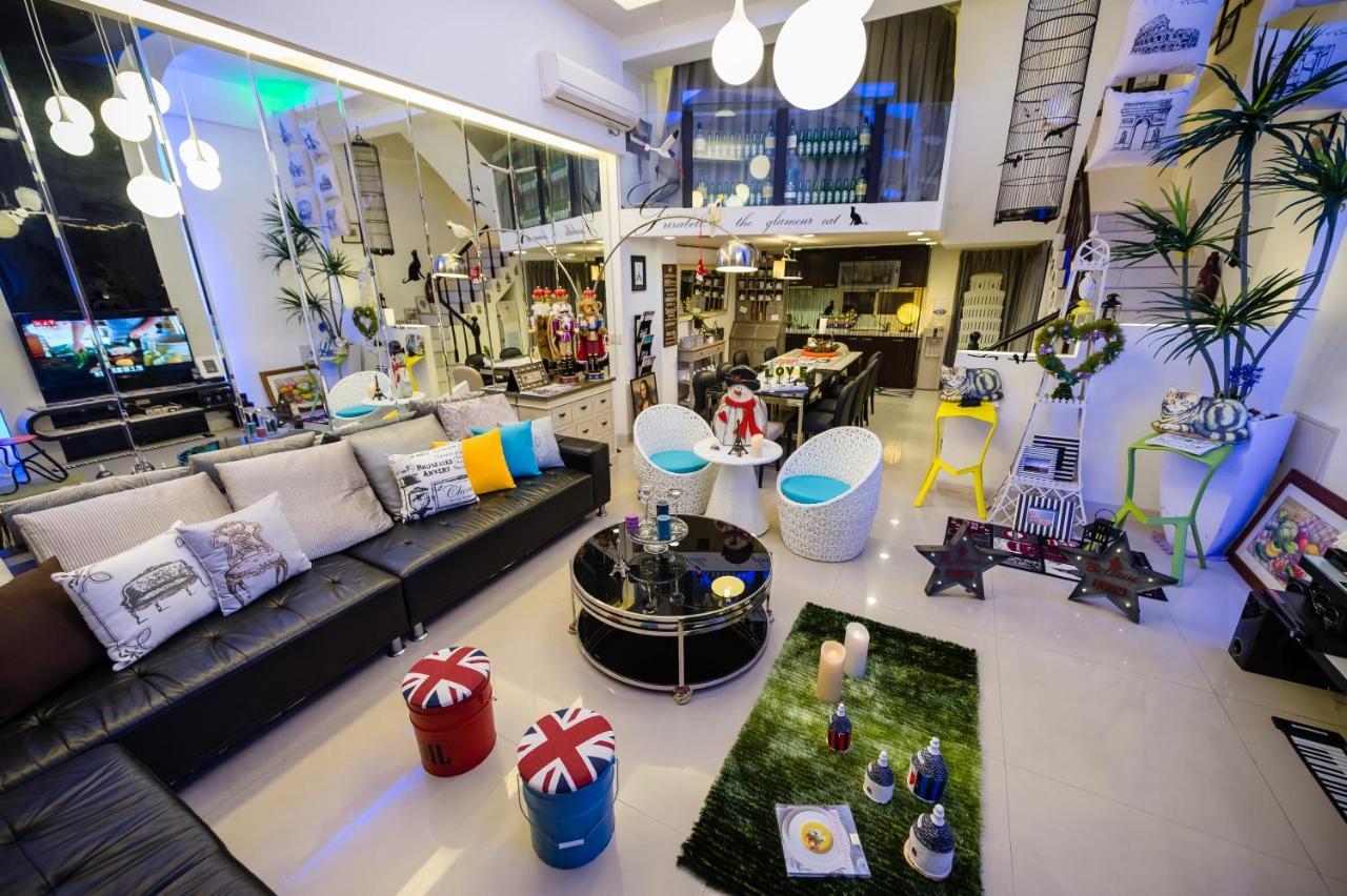巴黎villa 主題派對k歌 Bbq 麻將包棟 Luodong Extérieur photo