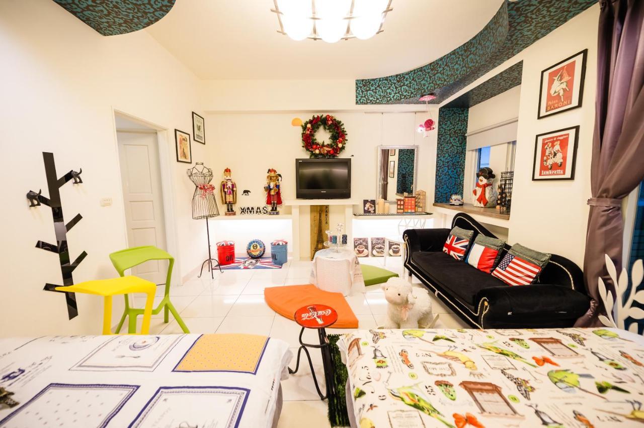 巴黎villa 主題派對k歌 Bbq 麻將包棟 Luodong Chambre photo