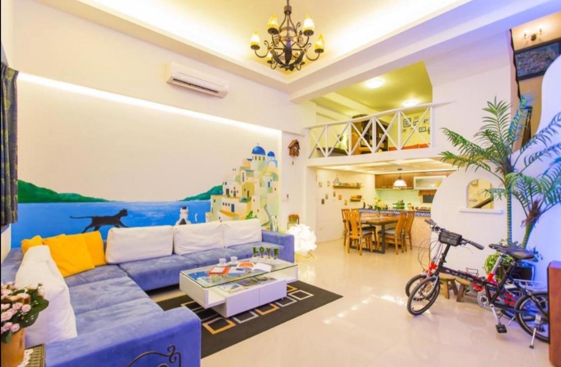 巴黎villa 主題派對k歌 Bbq 麻將包棟 Luodong Extérieur photo