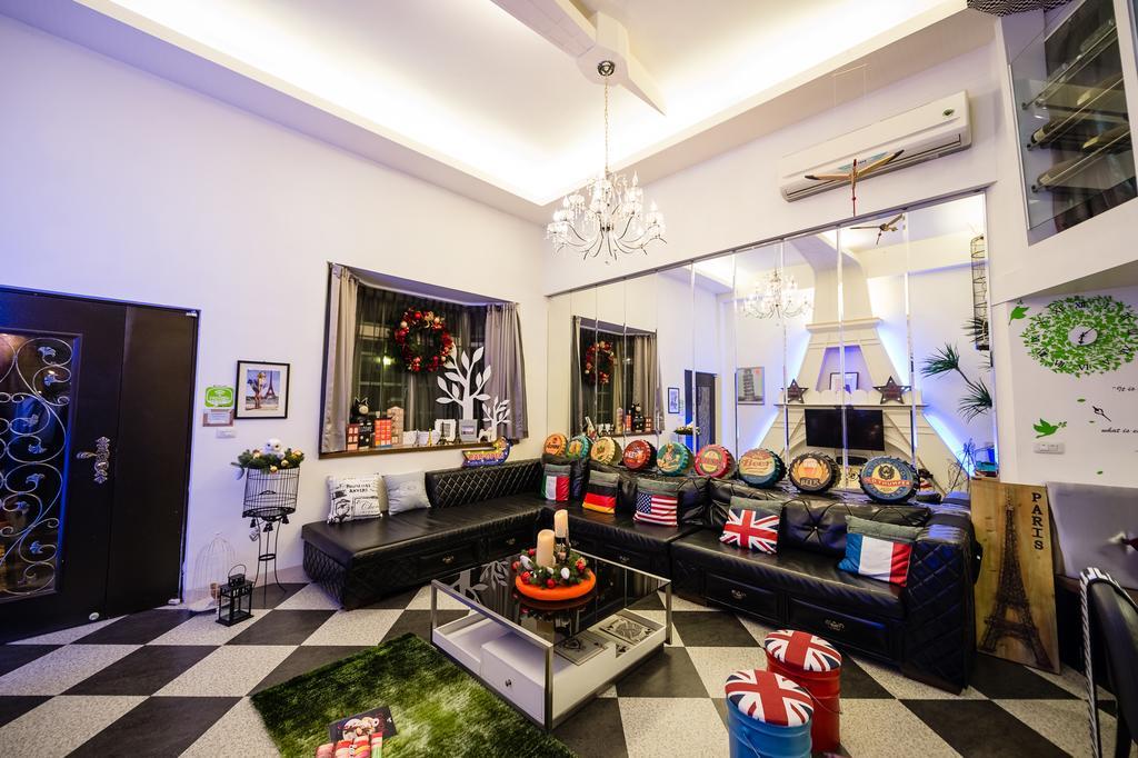 巴黎villa 主題派對k歌 Bbq 麻將包棟 Luodong Chambre photo