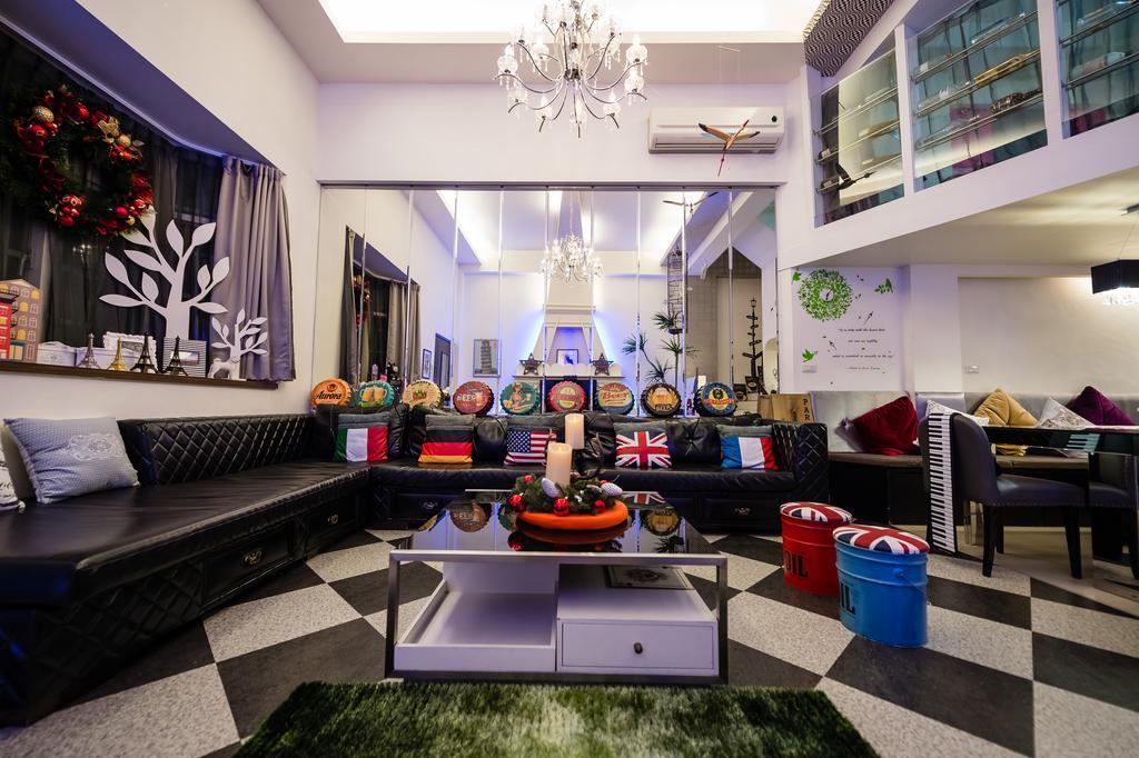 巴黎villa 主題派對k歌 Bbq 麻將包棟 Luodong Extérieur photo