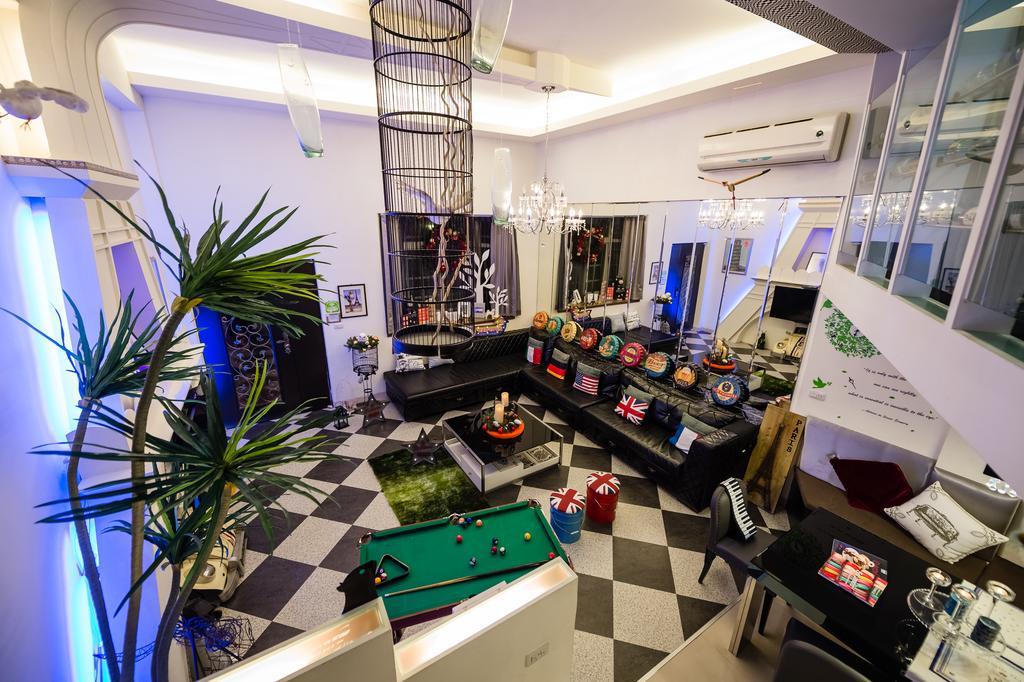 巴黎villa 主題派對k歌 Bbq 麻將包棟 Luodong Extérieur photo